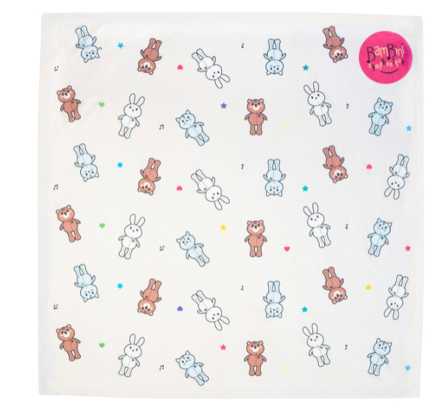 Couverture pour enfant - Bambini symphonique (beige)