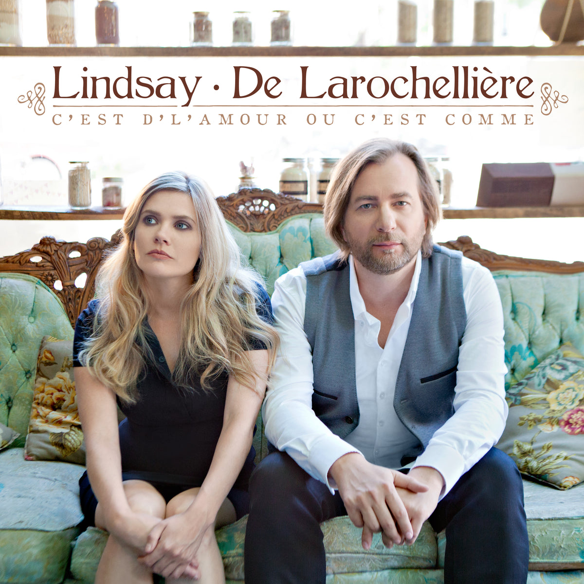 C'est d'l'amour ou c'est comme - Andrea Lindsay et  Luc De Larochellière -CD